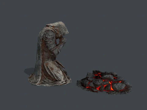 Dead knight 3D Model