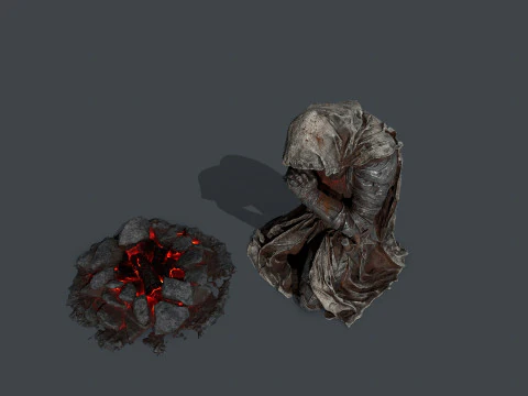 Dead knight 3D Model