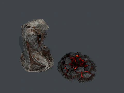 Dead knight 3D Model