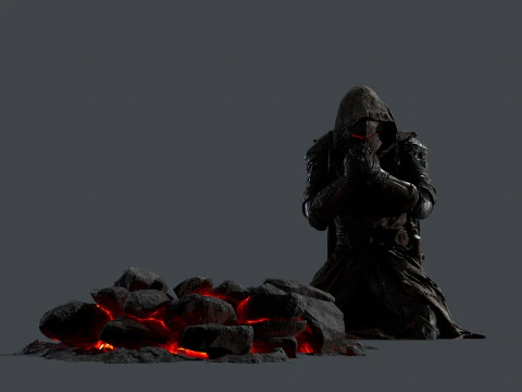 Dead knight 3D Model