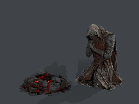 Dead knight 3D Model