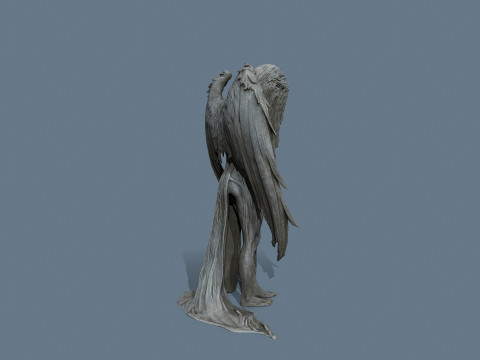 Estatua del &aacute;ngel Modelo 3D