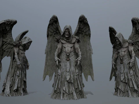 Angelo Oscuro Modello 3D