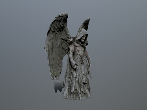 Angelo Oscuro Modello 3D