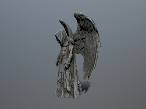 Angelo Oscuro Modello 3D