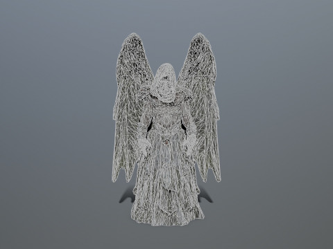 Angelo Oscuro Modello 3D