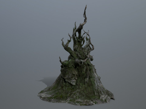 Karanlık Ağa&ccedil; 3D Model