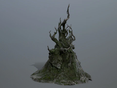 Dark Tree 3D Model
