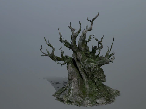 Dark Tree 3D Model