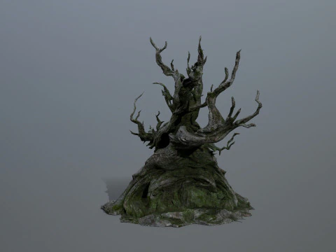 Dark Tree 3D Model