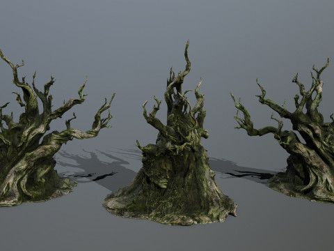 Karanlık Ağa&ccedil; 3D Model