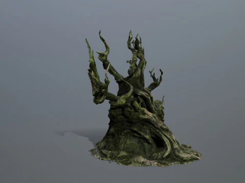 Dark Tree 3D Model