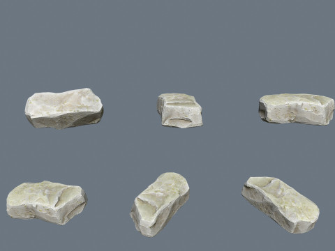 Sea stones 3D Model