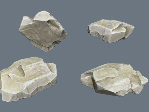 Sea stones 3D Model