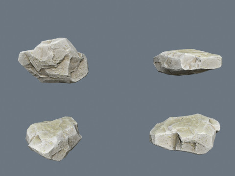 Sea stones 3D Model