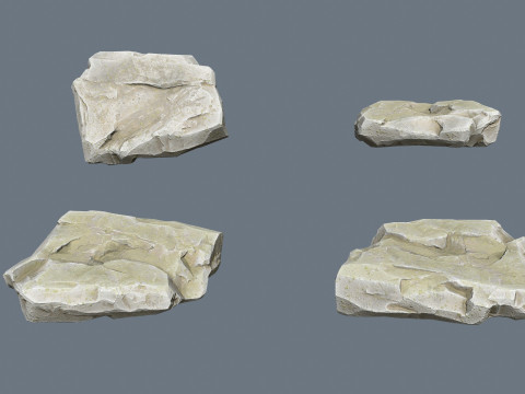 Sea stones 3D Model