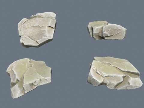 Sea stones 3D Model