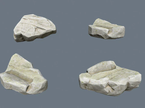 Sea stones 3D Model