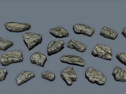 Sea stones 3D Model