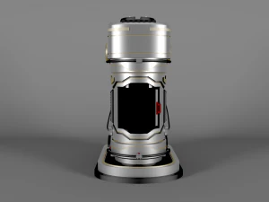 sci fi chamber 3D Model