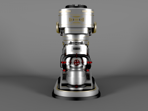 sci fi chamber 3Dモデル