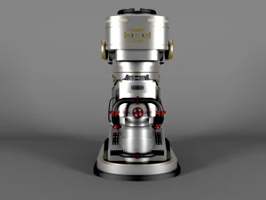 sci fi chamber 3D Model
