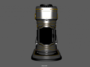 sci fi chamber 3Dモデル
