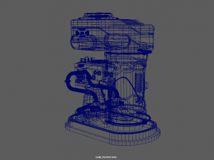 sci fi chamber 3Dモデル