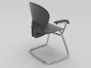 modern seat Model 3D