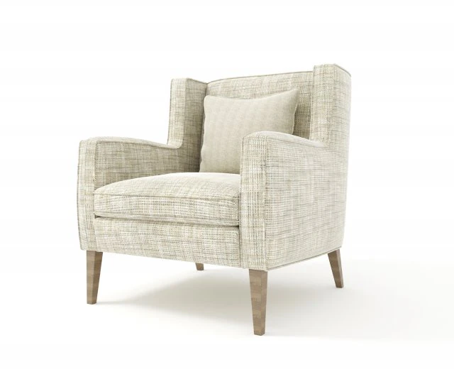armchair 3D Model .c4d .max .obj .3ds .fbx .stl .blend 