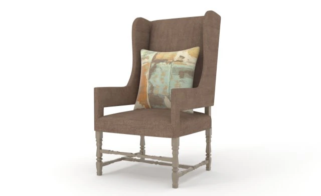 armchair 3D Model .c4d .max .obj .3ds .fbx .stl .blend 