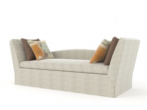 sofa bed end 3D 모델