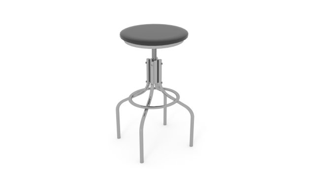 chair02 Model 3D .c4d .max .obj .3ds .fbx .stl .blend