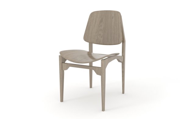 chair03 Model 3D .c4d .max .obj .3ds .fbx .stl .blend 