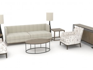 sofa armchair 3D मॉडल