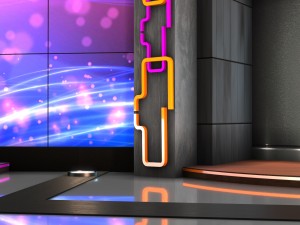 fashion tv show studio 3D Модель