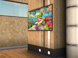 reality morning tv studio 3D Model