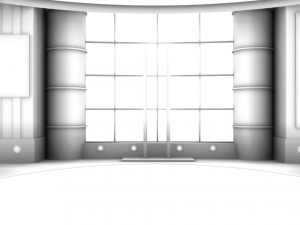 reality morning tv studio Modèle 3D
