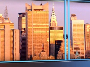 politics tv show studio 3D Model