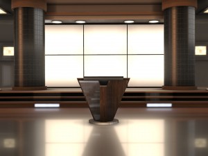 award ceremony studio 3D-Modell