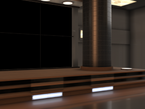 award ceremony studio Modelo 3D