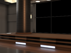 award ceremony studio Modelo 3D