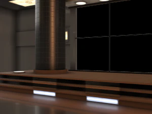 award ceremony studio 3D Model