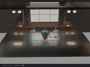 award ceremony studio Modelo 3D