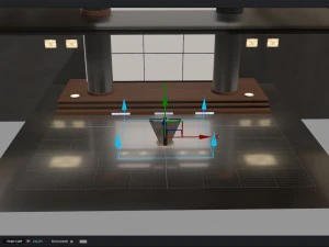award ceremony studio 3D Model