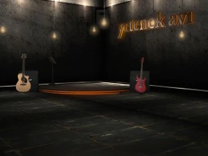 Musikshow-Studio 3D Modell