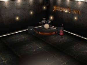 music show studio 3D Модель