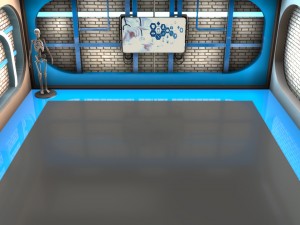 healty show studio 3D 模型