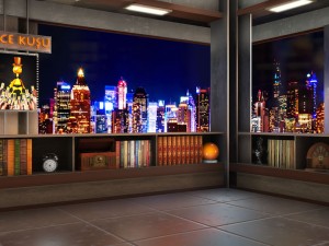 reality show studio Modello 3D