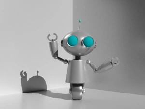 rob&ocirc; Modelo 3D